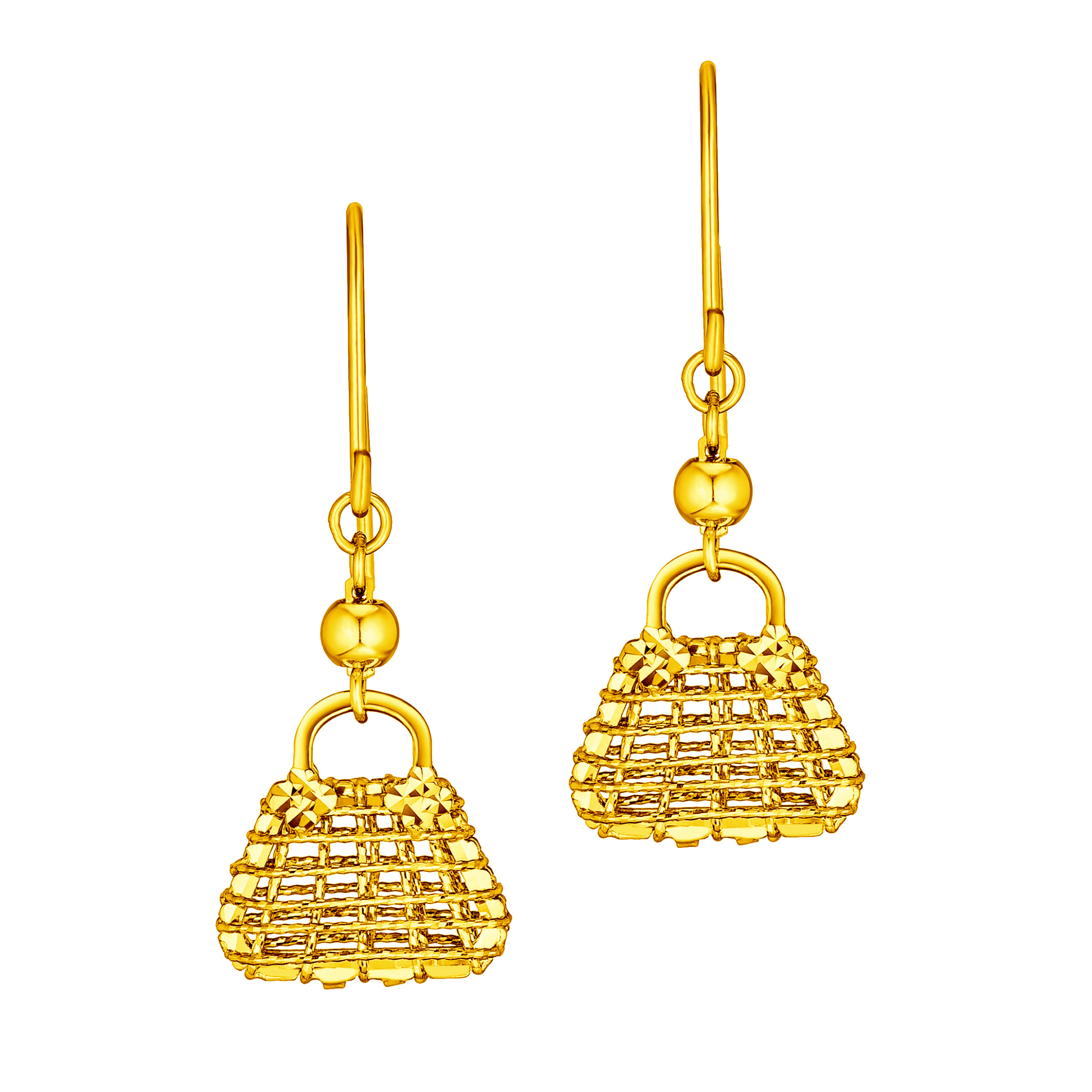 Goldstyle "Fashion Handbag" Gold Earrings
