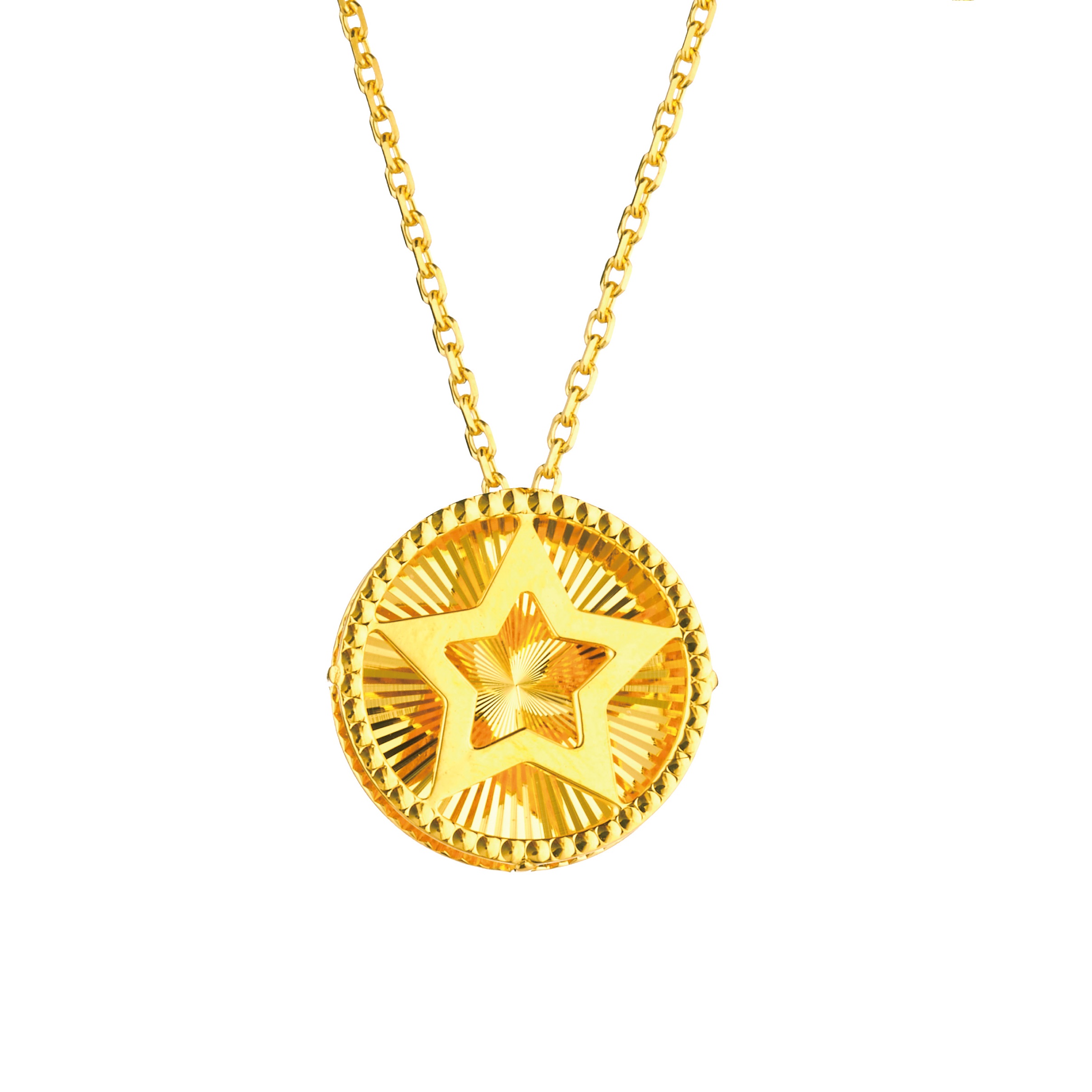 Goldstyle "Companion Star" Gold Necklace