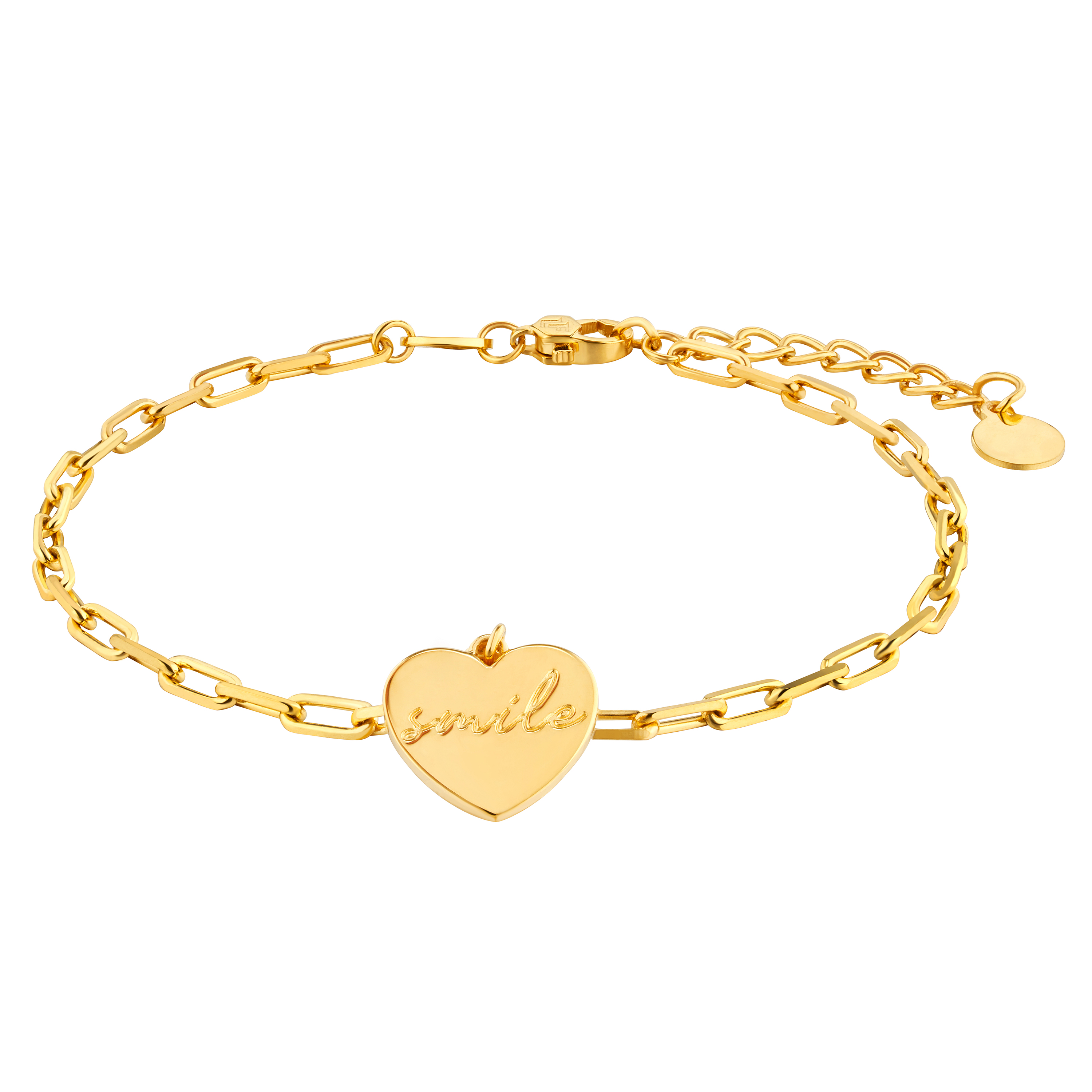"Heart-shaped" Gold Bracelet