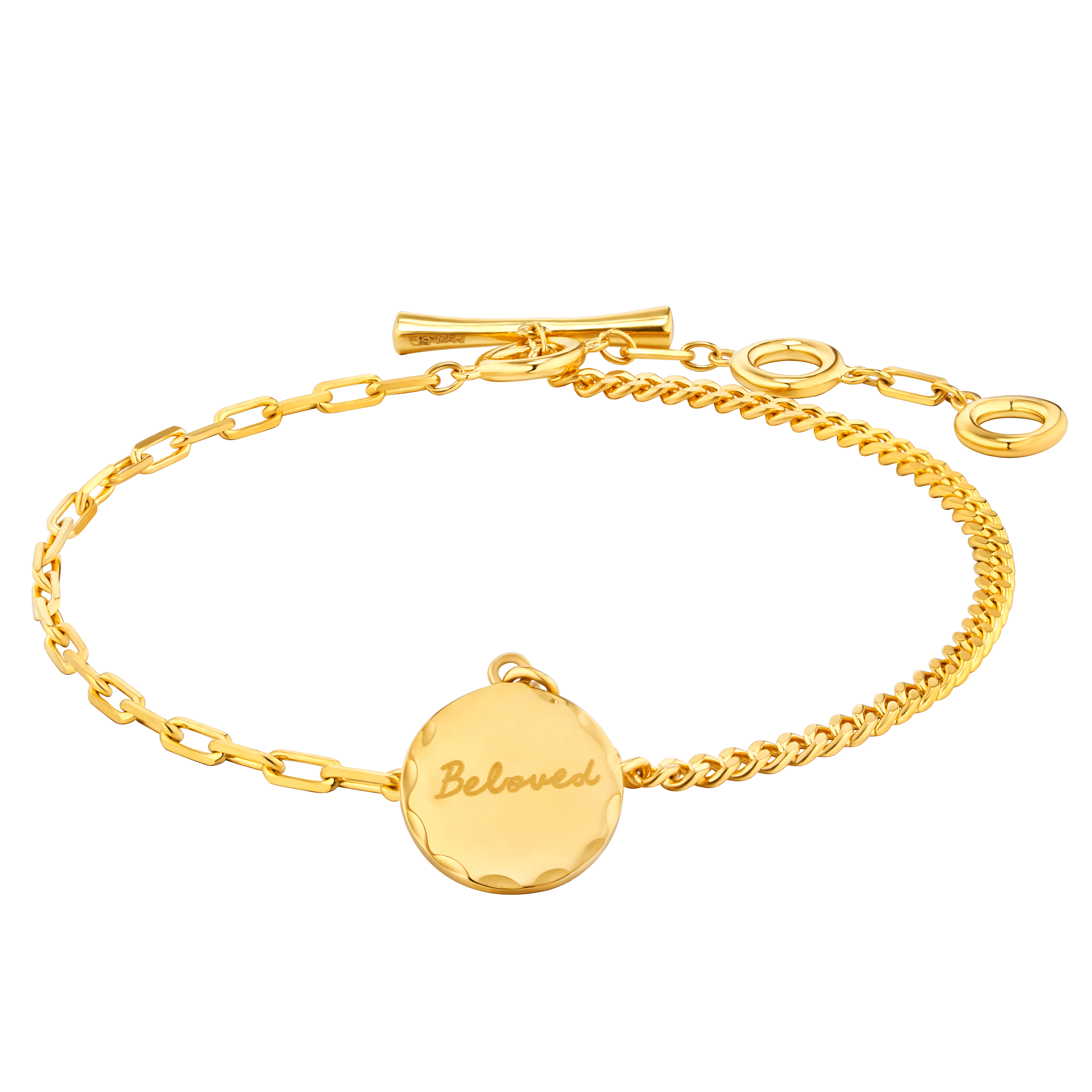 "Round-shaped" Gold Bracelet