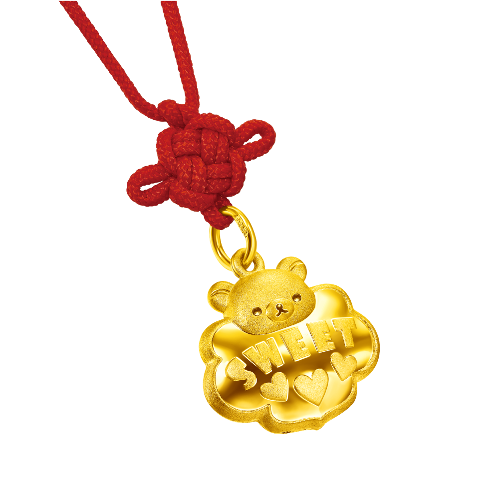Rilakkuma™ Collection Rilakkuma™ Gold Baby Lock Necklace with Cashbox (Gift Set)