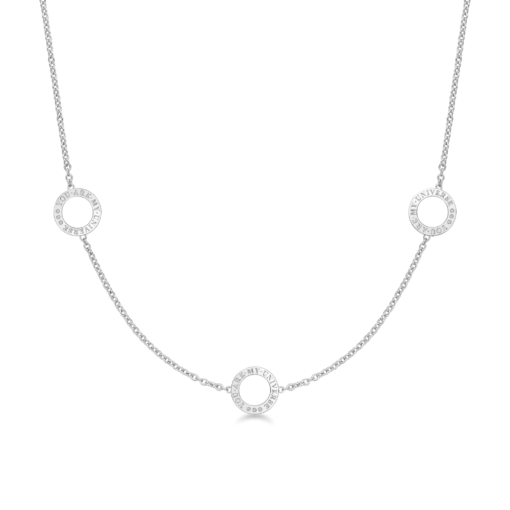 DIRCE Orbite–III Diamond Necklace