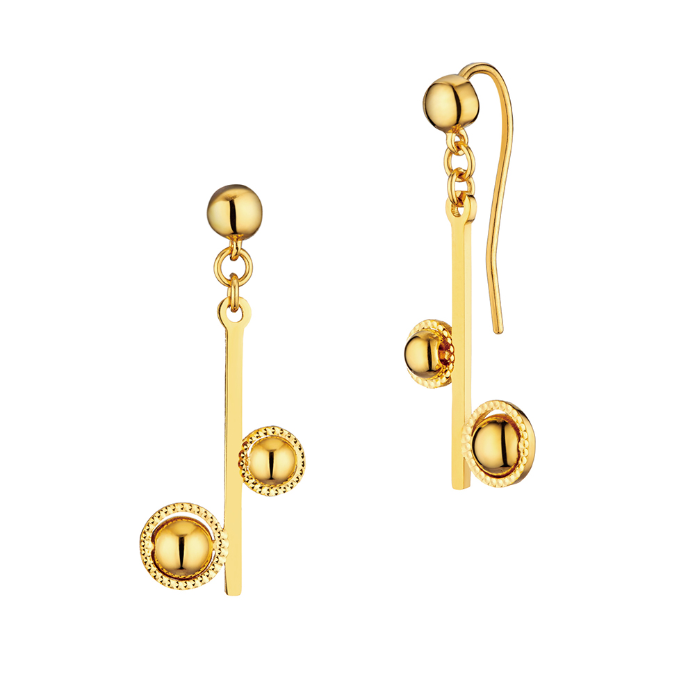 Goldstyle "To Meet You" Gold Earrings