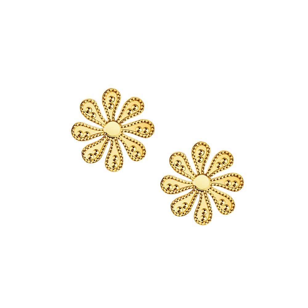 Goldstyle "Daisy" Gold Earrings