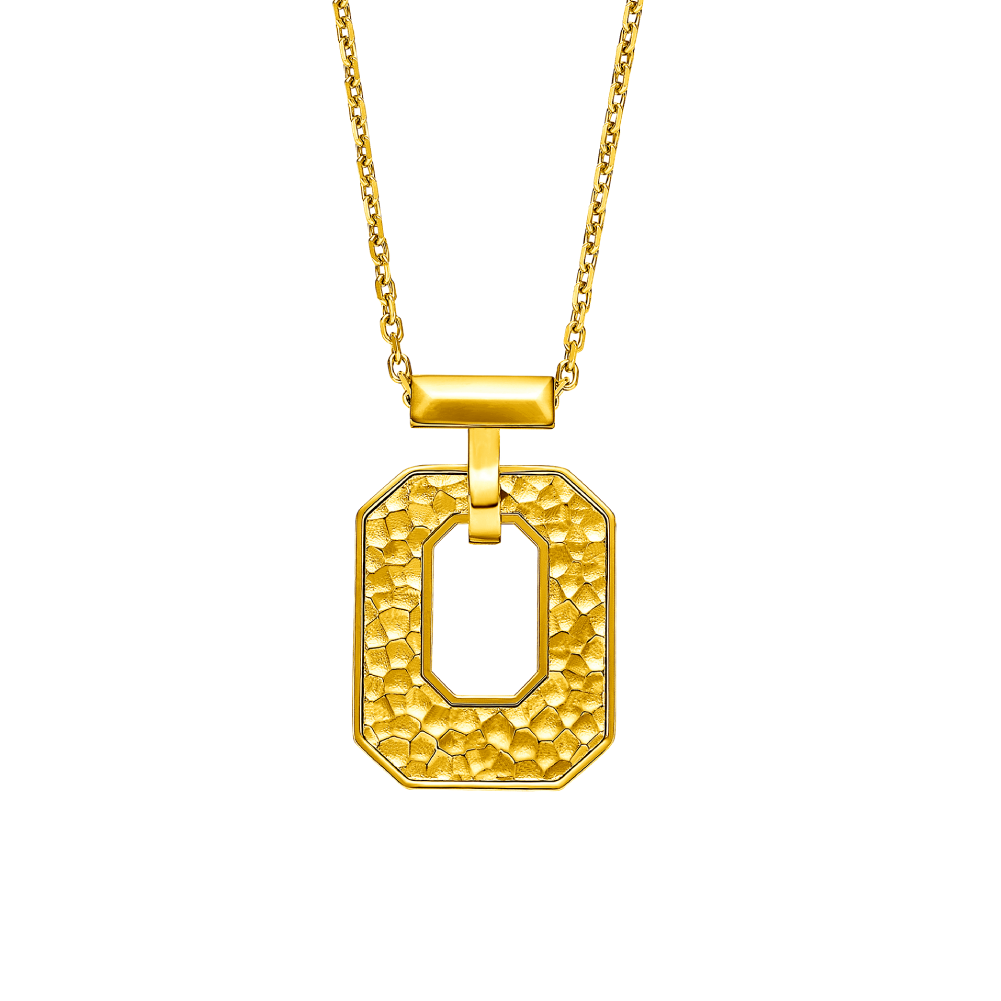 Goldstyle " Perfume Bottle " Gold Necklace