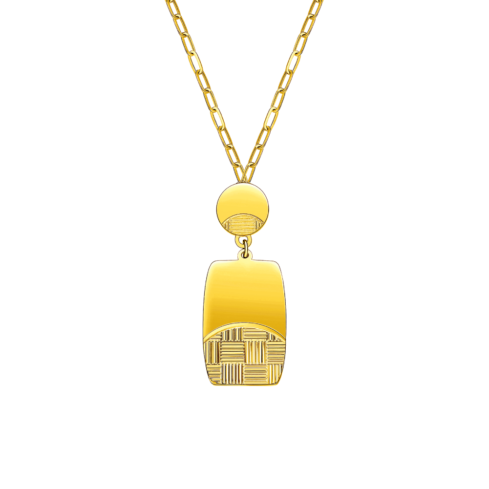 Goldstyle " Modern Chic " Gold Necklace