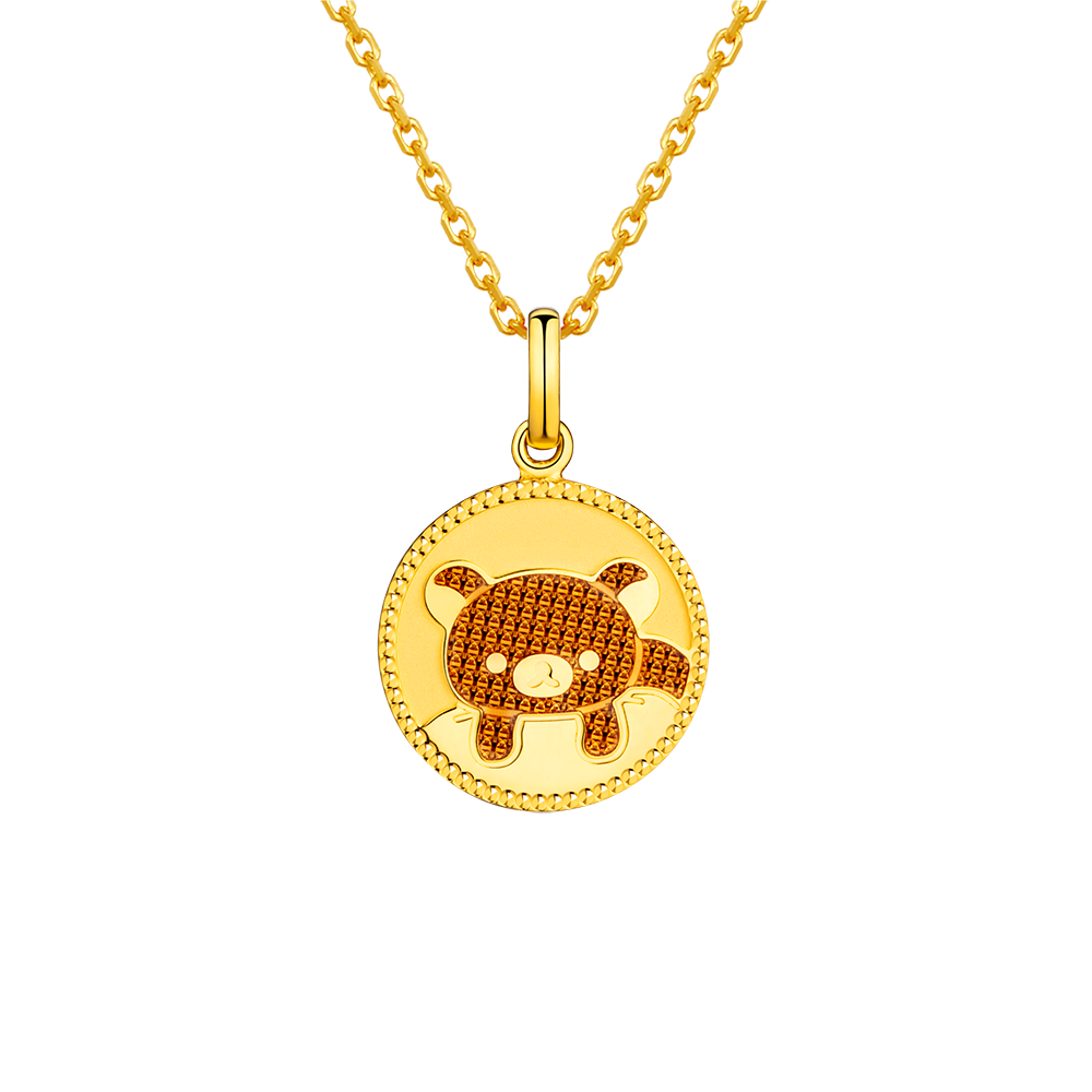 Rilakkuma™ Collection Goldstyle Gold Pendant