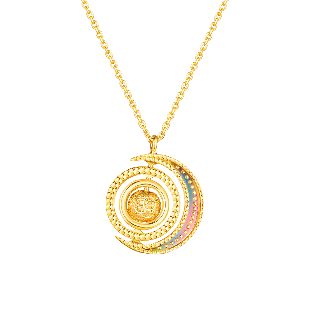 Goldstyle "Eternal Guardian" Gold Necklace 