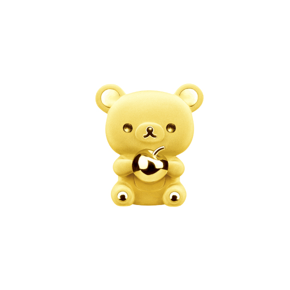 輕鬆小熊™系列黃金擺件