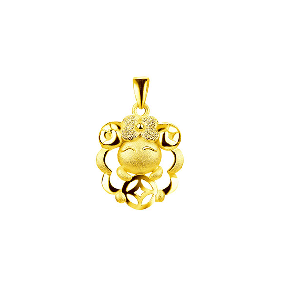 Growing Influence Gold Pendant