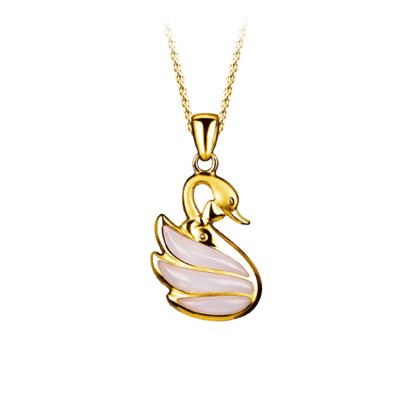 Gold and Pearl Pendant 