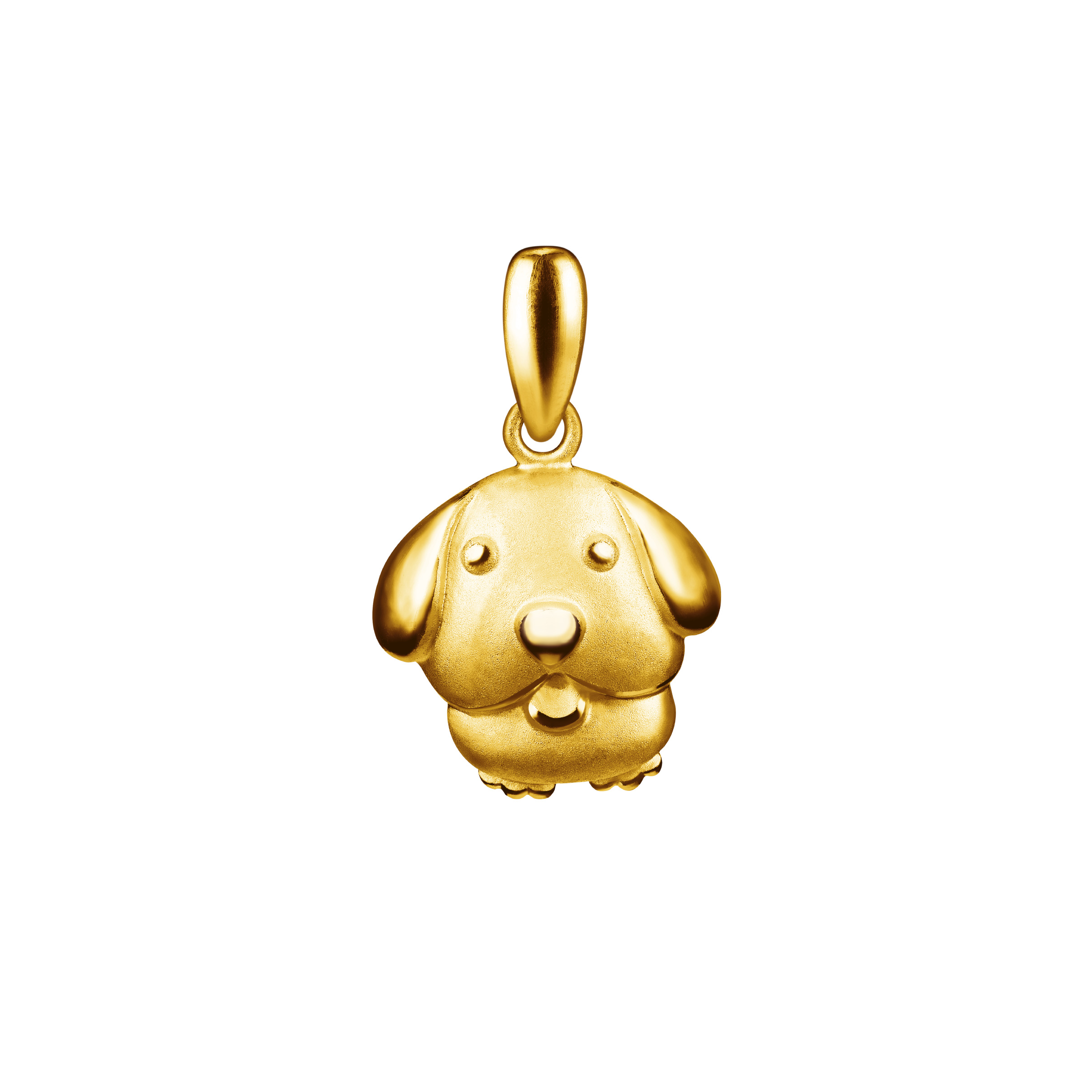12 Chinese Zodiac Gold Pendant-Dog