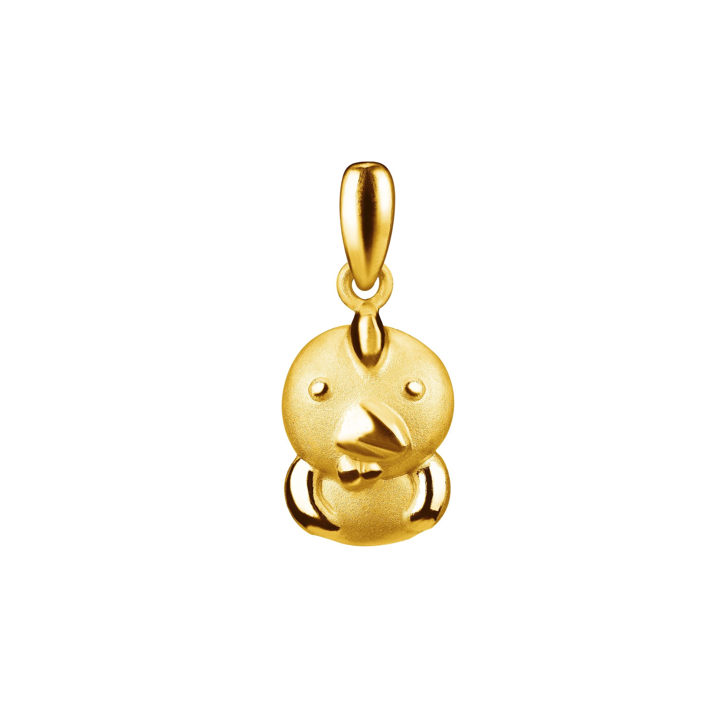 12 Chinese Zodiac Gold Pendant-Rooster