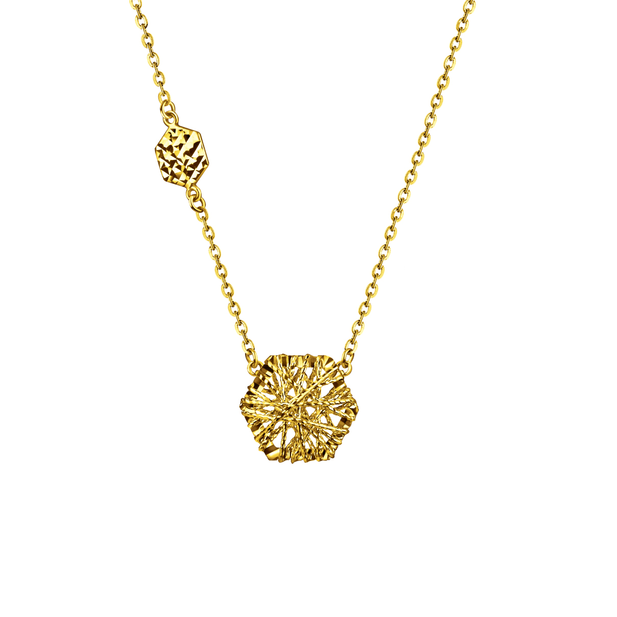 Goldstyle "Freewheeling" Gold Necklace