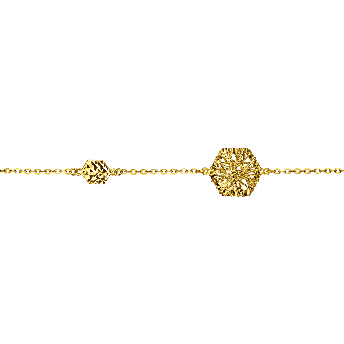 Goldstyle "Freewheeling" Gold Bracelet