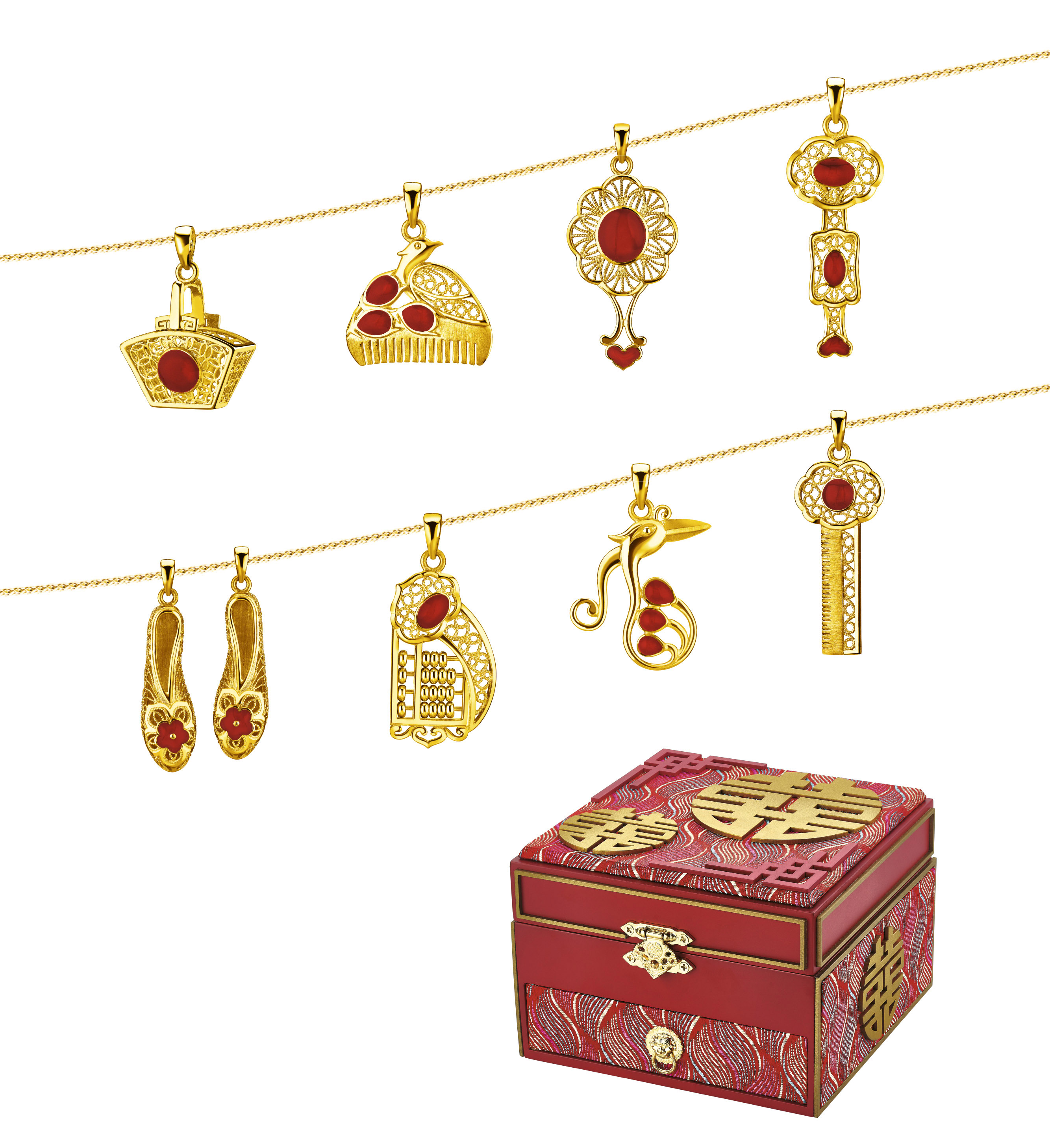 Beloved Collection「九寶送囍」Gold Fortune Box Dowry