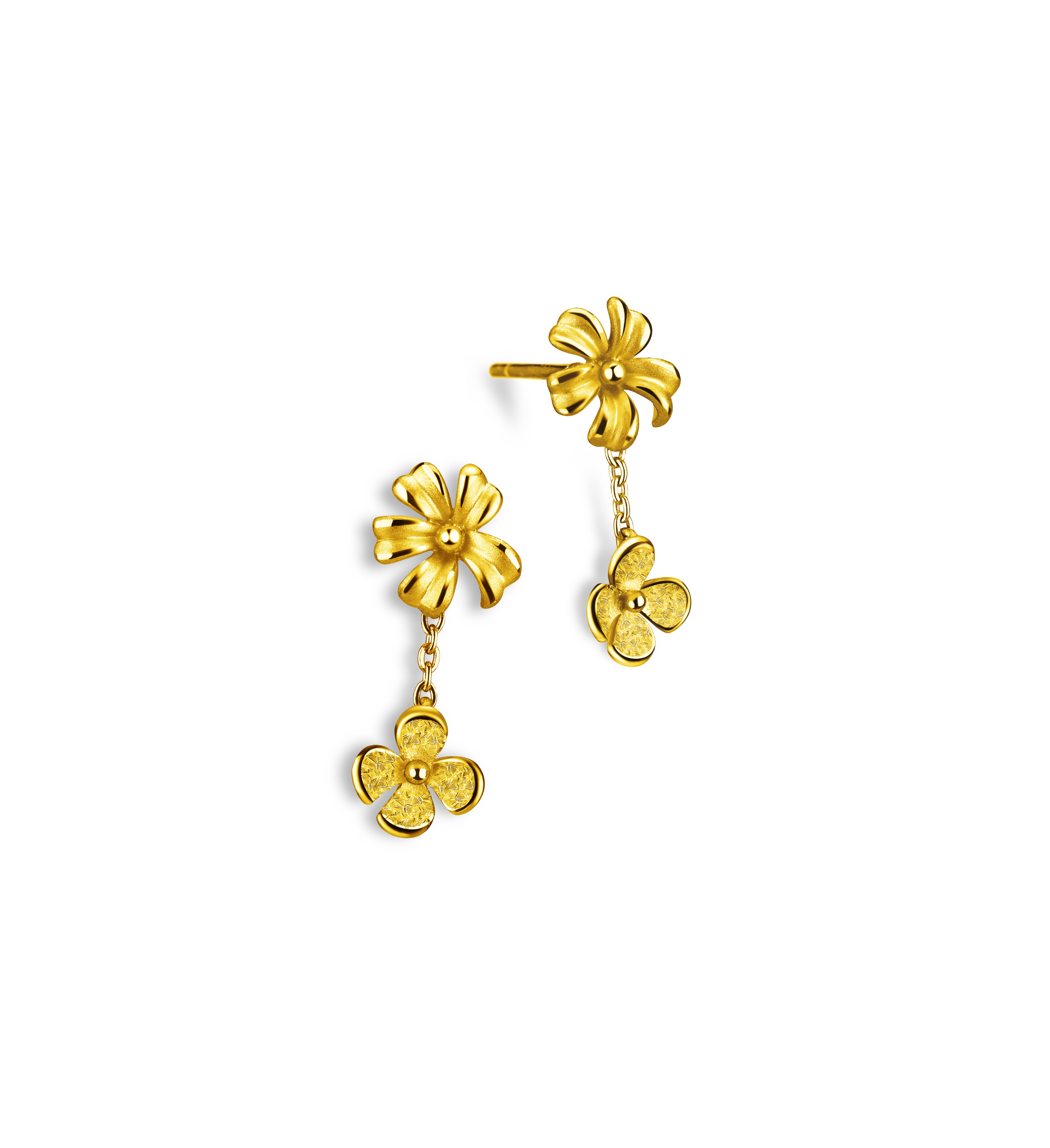 Beloved Collection Floral Love Earrings