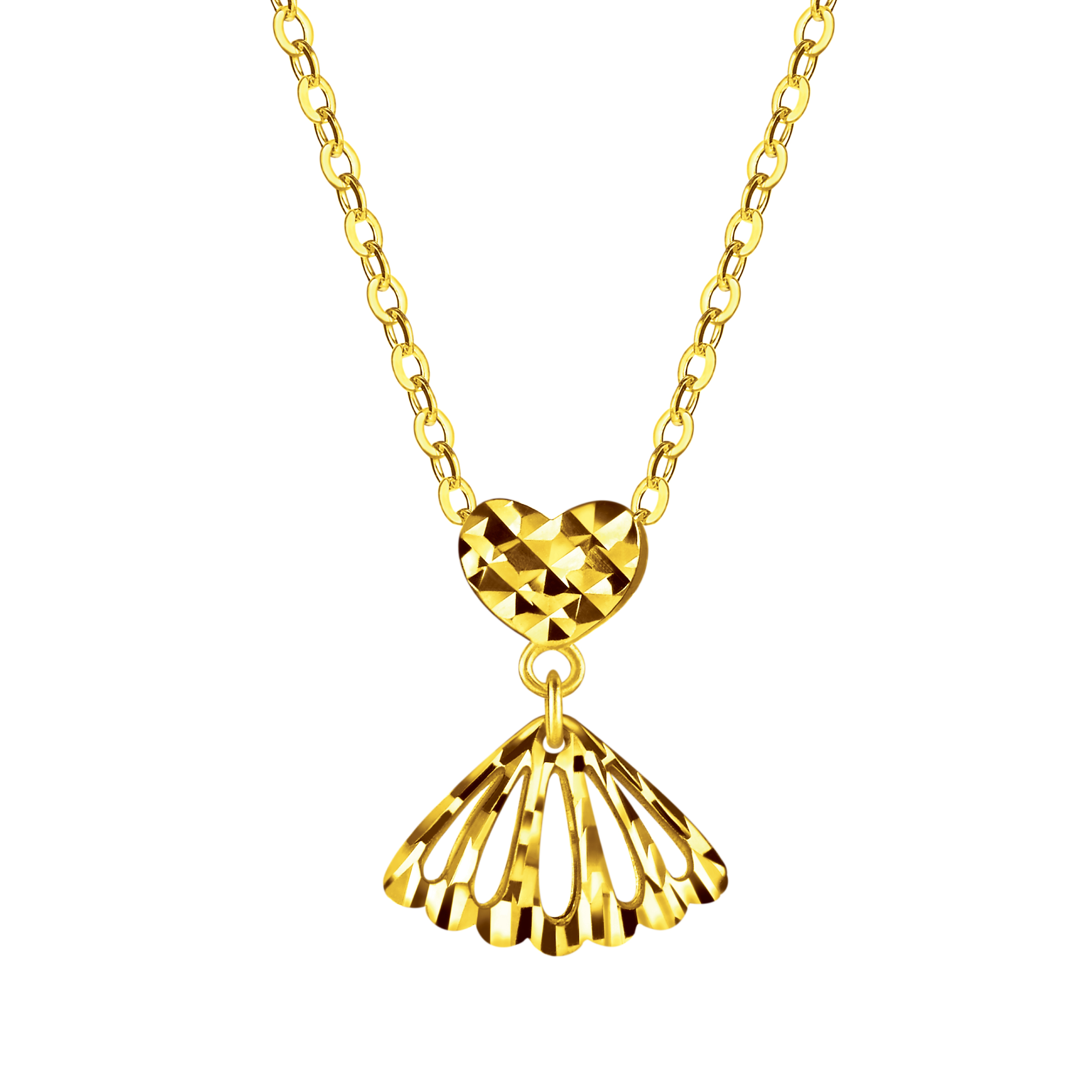 Goldstyle "Beloved Seashell" Gold Pendant