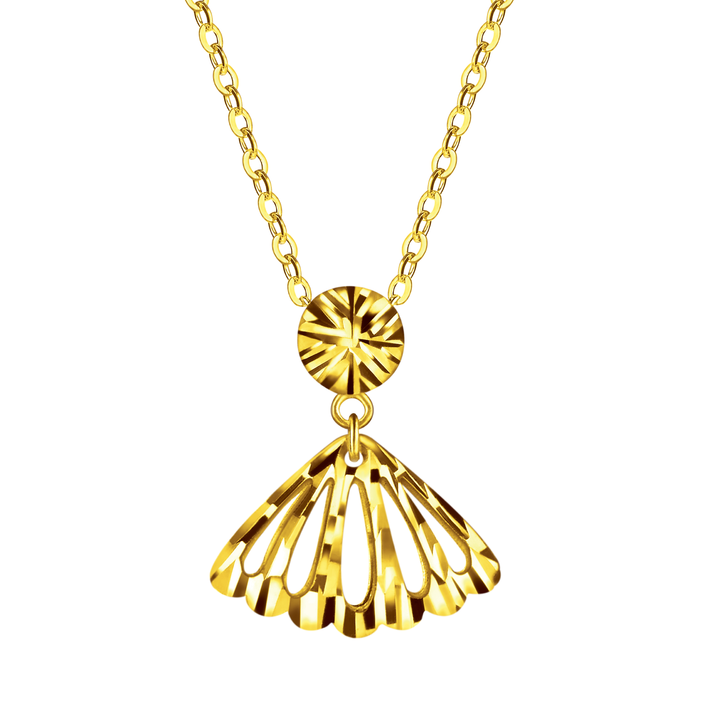 Goldstyle"Beloved Seashell" Gold Pendant
