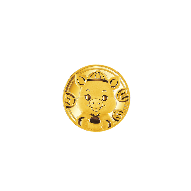 Gold Coin for the Year of the Pig -