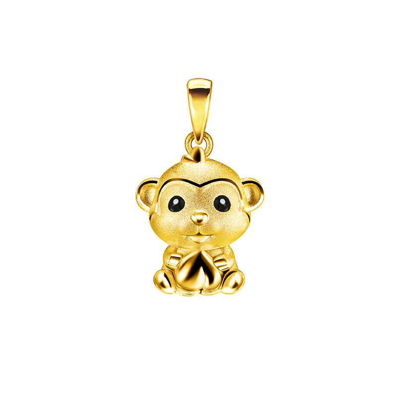 12 Chinese Zodiac Gold Pendant