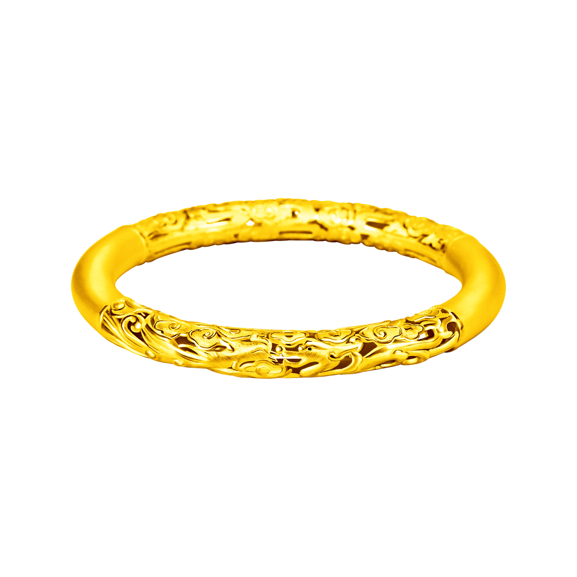 Antique Gold「慶福」Gold Bracelet 