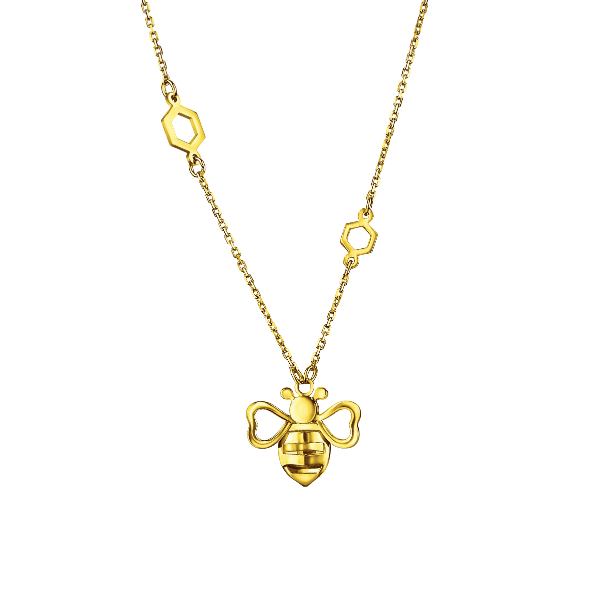 Goldstyle “Bee”My Honey Gold Necklace