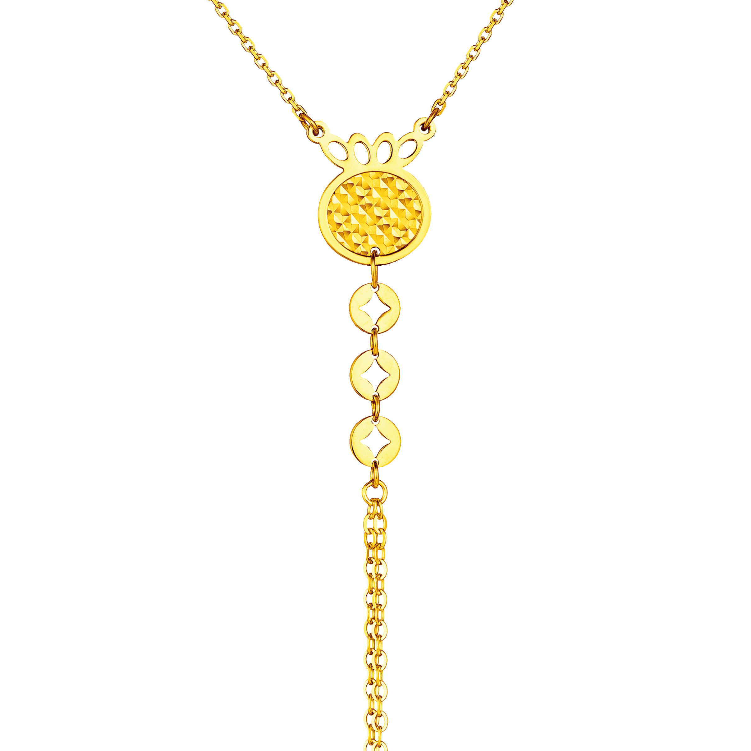 Goldstyle "Pineapple" Gold Necklace 
