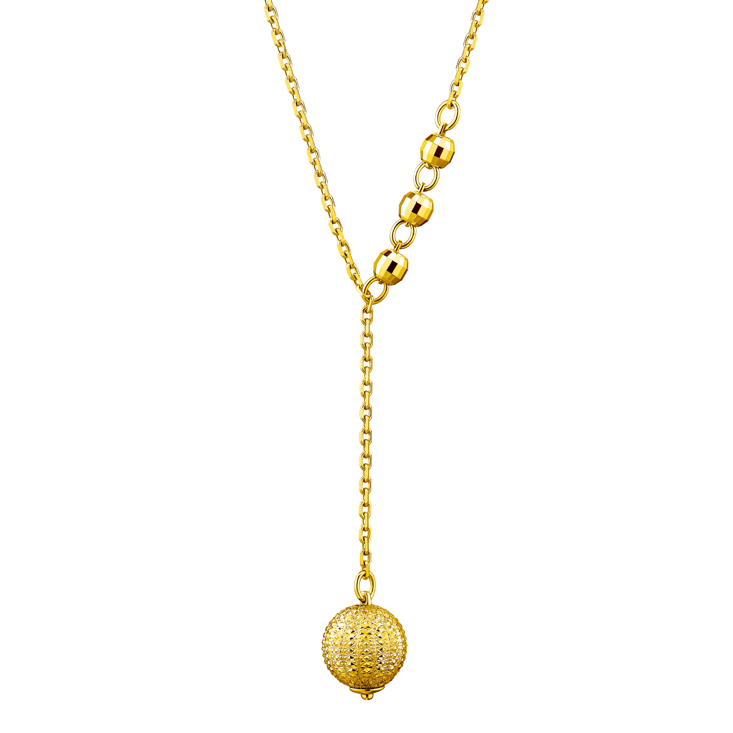 Goldstyle "Therapeutic Planet" Gold Necklace 