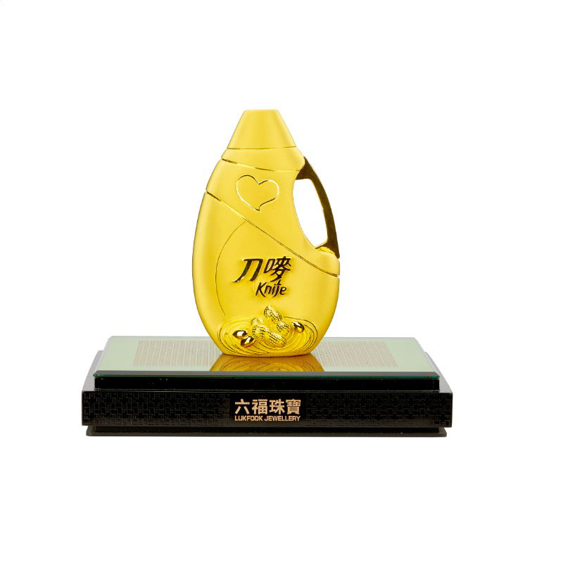Corporate Gift Gold Figurines