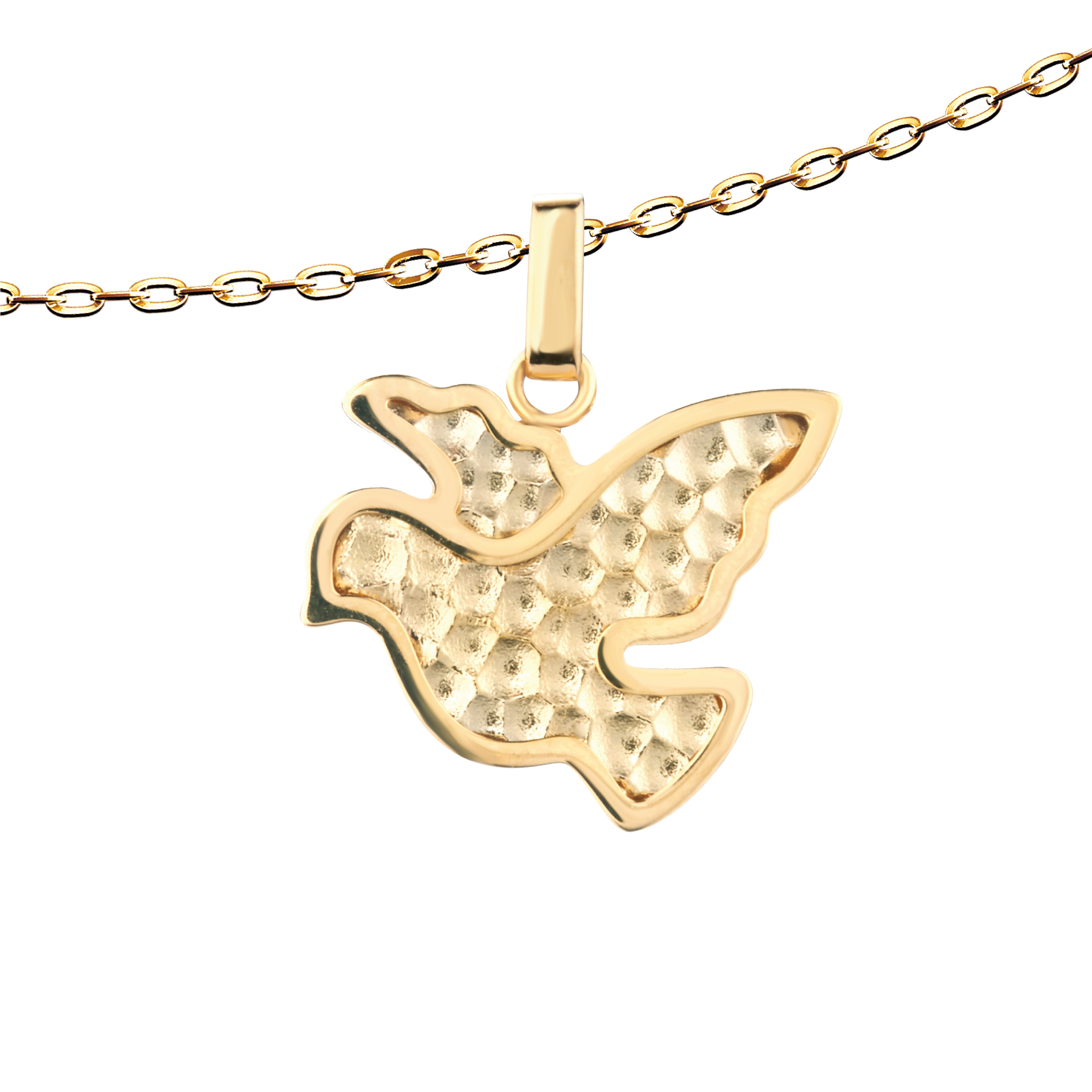 Goldstyle "Dove of Peace" Gold Pendant