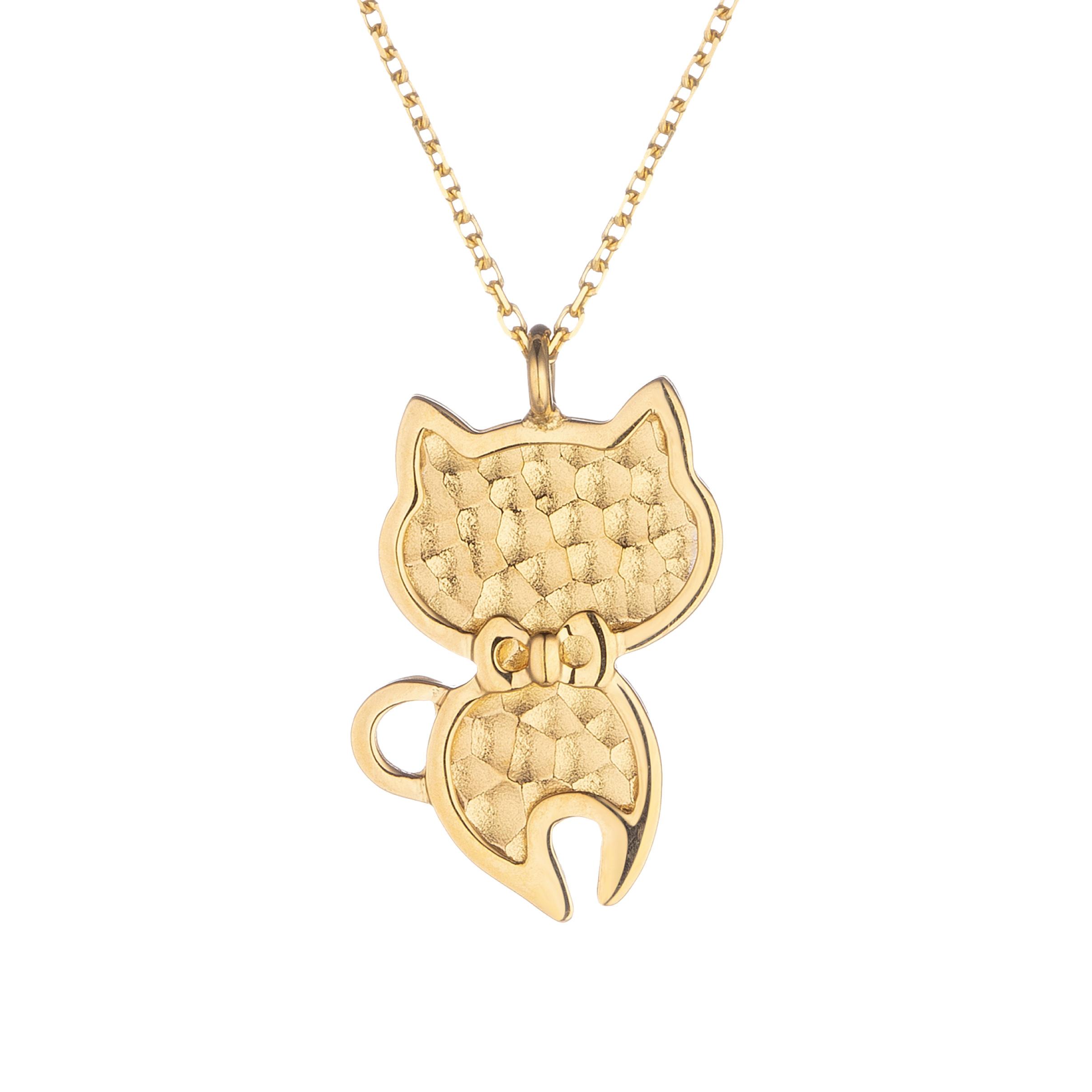 Goldstyle "Elegant Cat" Gold Necklace
