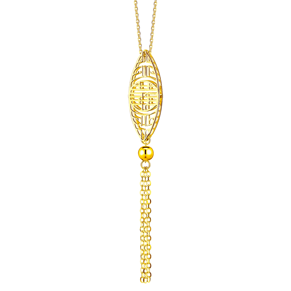 Goldstyle "Auspicious Fortune" Gold Necklace