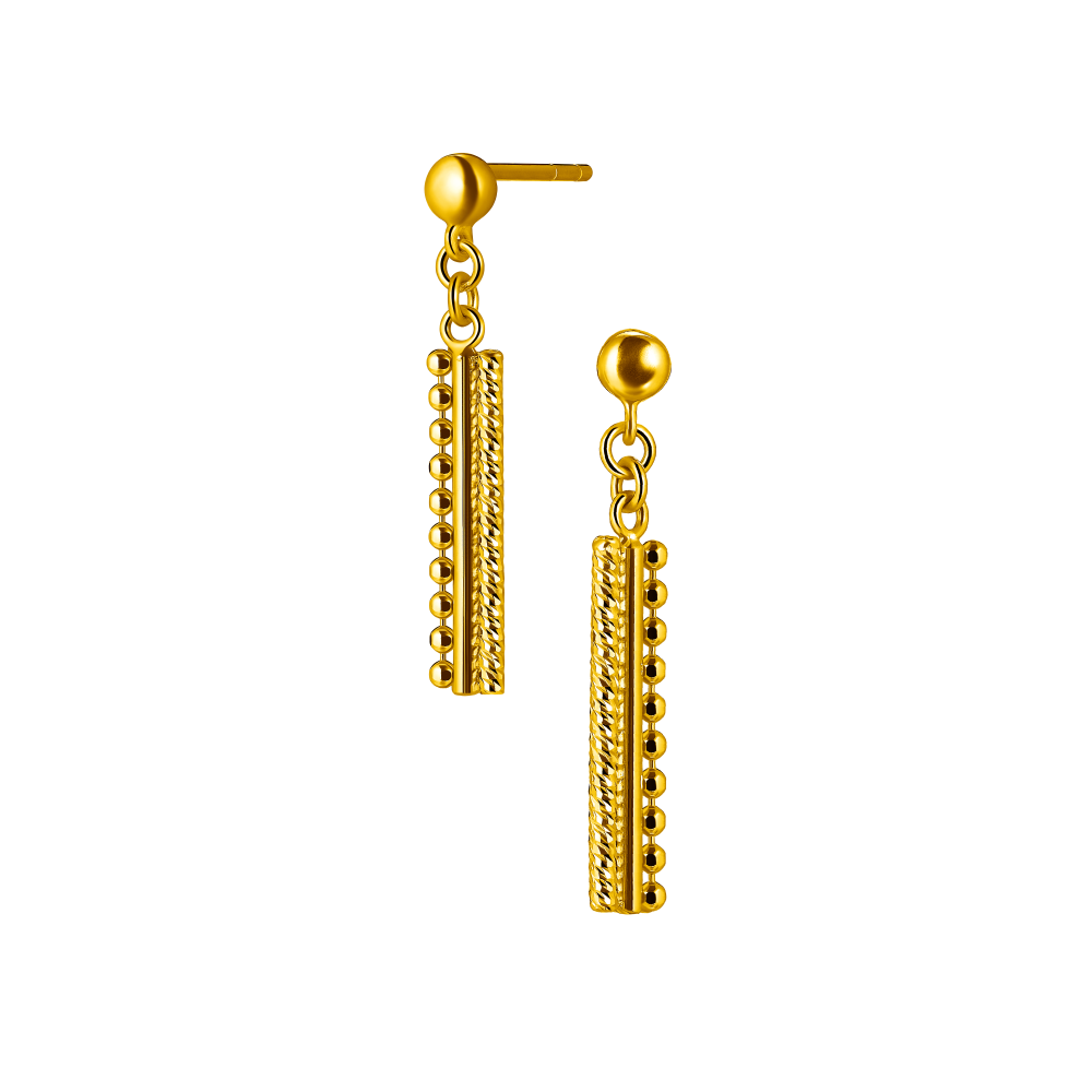 Goldstyle "Love & Destiny" Gold Earrings
