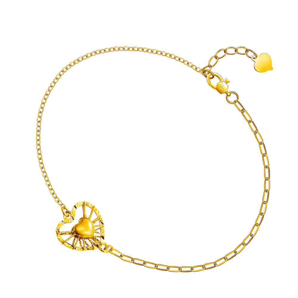 Goldstyle "Guardian of Love"Gold Bracelet