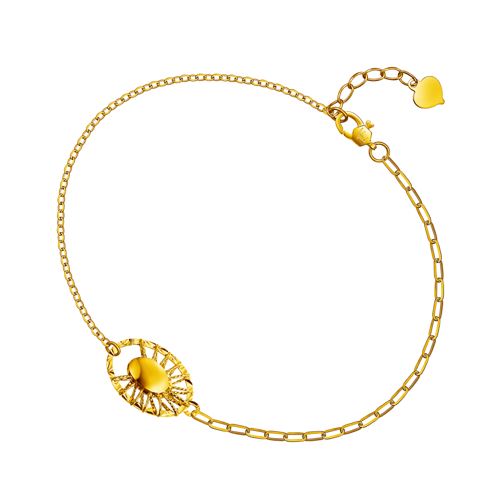 Goldstyle "Guardian of Love" Gold Bracelet