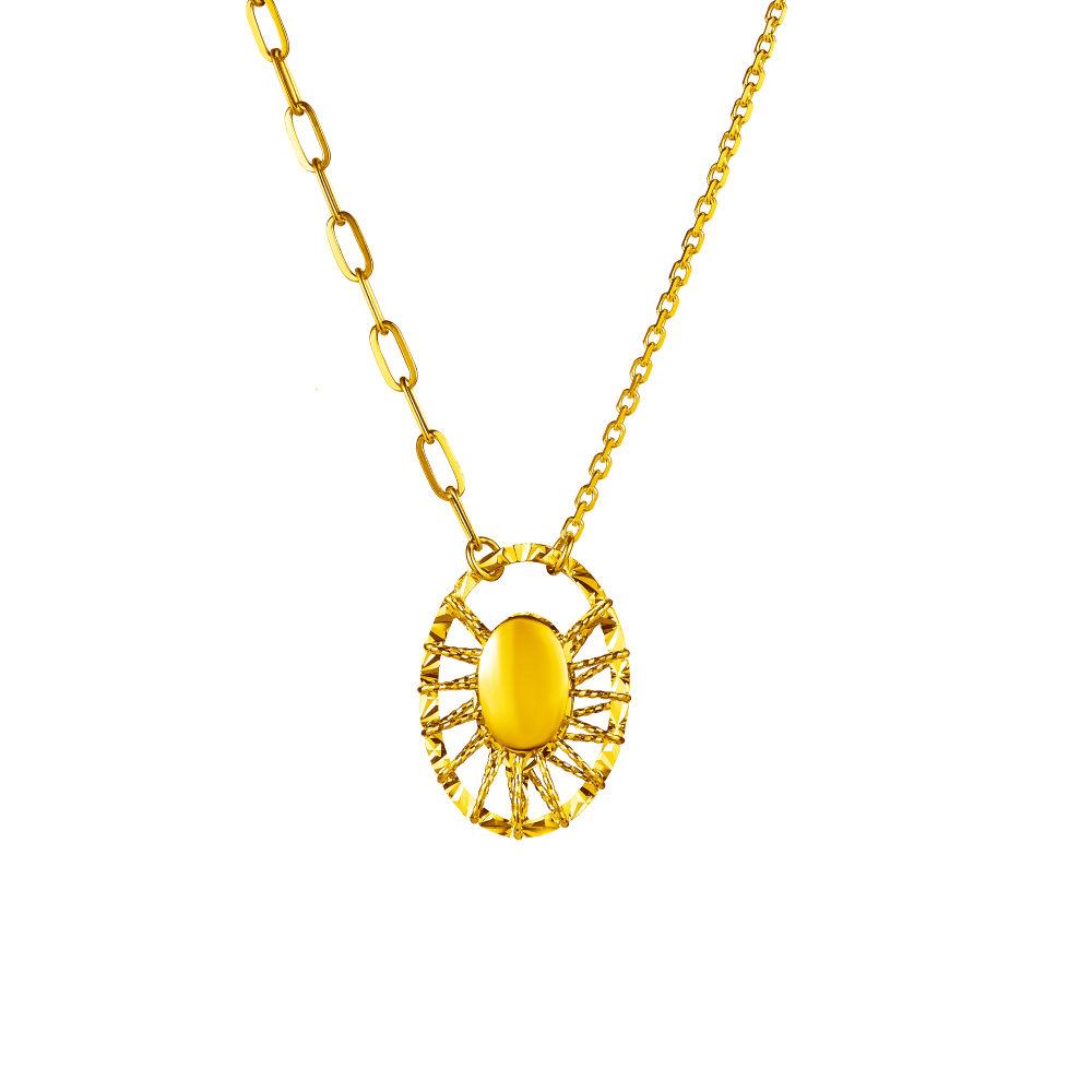 Goldstyle "Guardian of Love" Gold Necklace