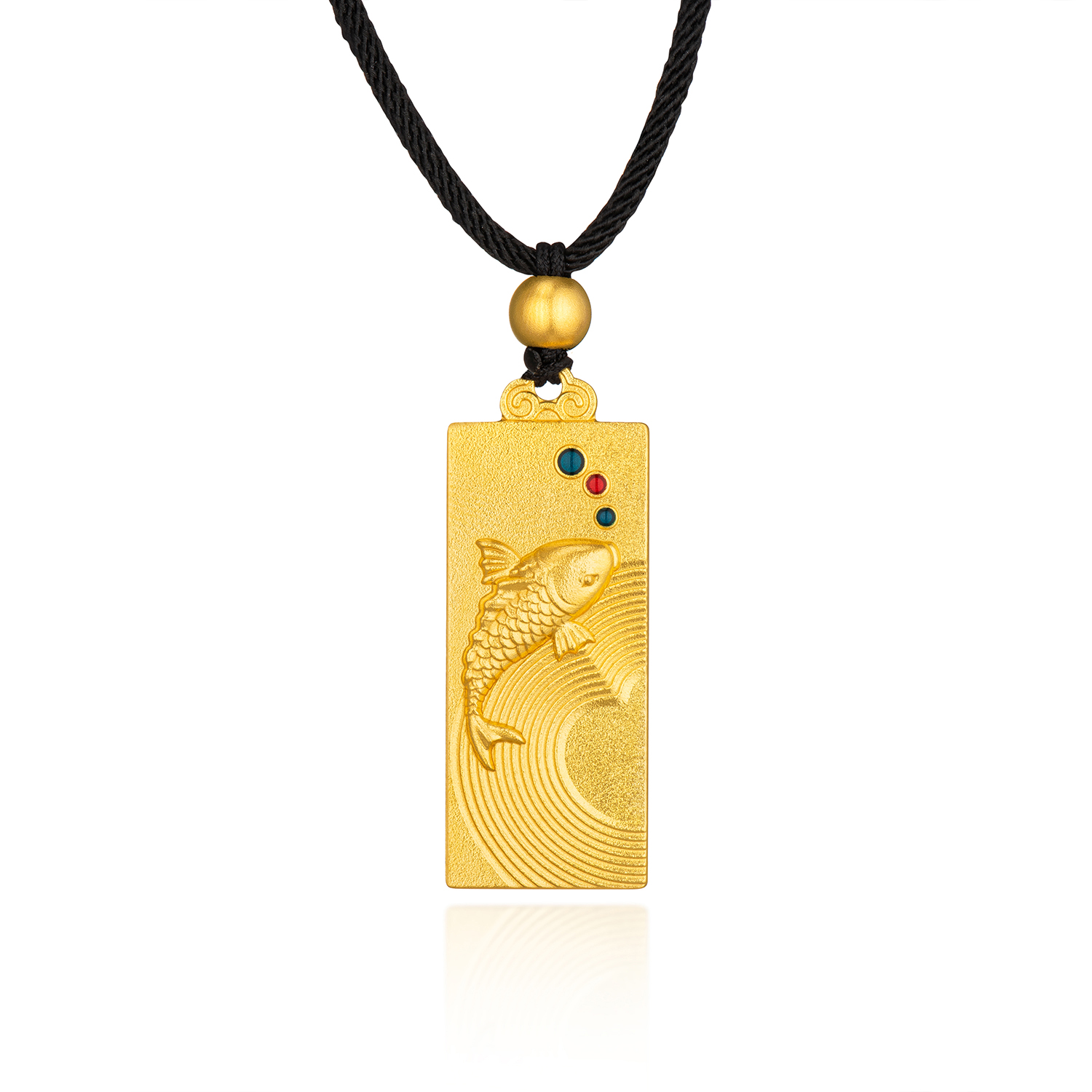 Heirloom Fortune Collection “Endless Fortune” Gold Couple Necklace For Men