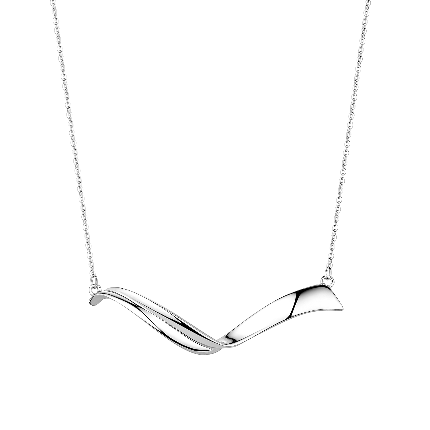Pt Graceful "Wings of Freedom" Platinum Necklace