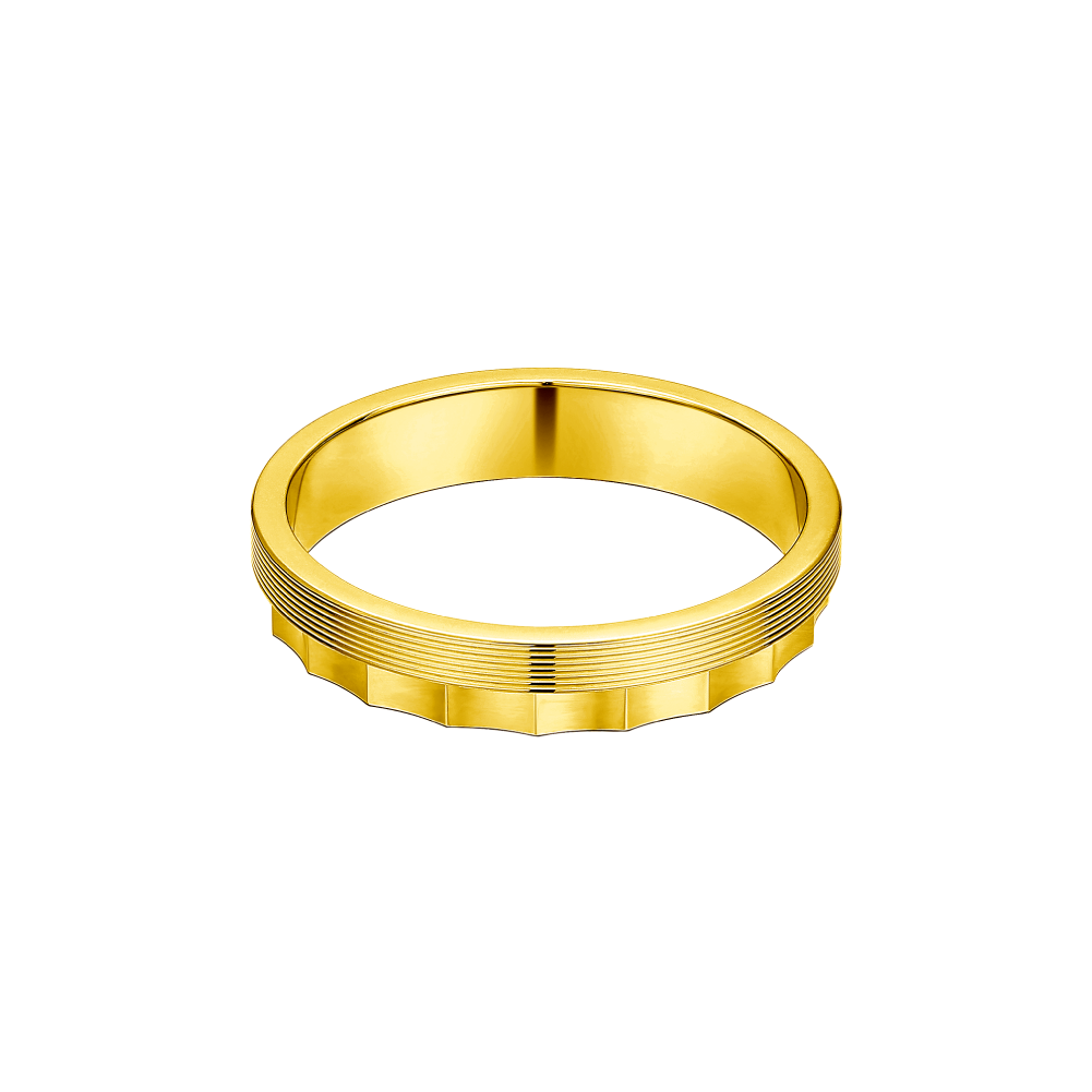 Goldstyle"真愛光環"黃金戒指（男款）