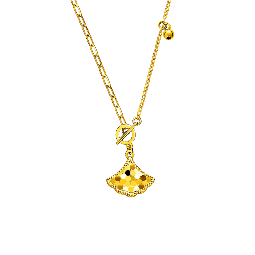 Goldstyle " Happiness Induction " Gold Necklace