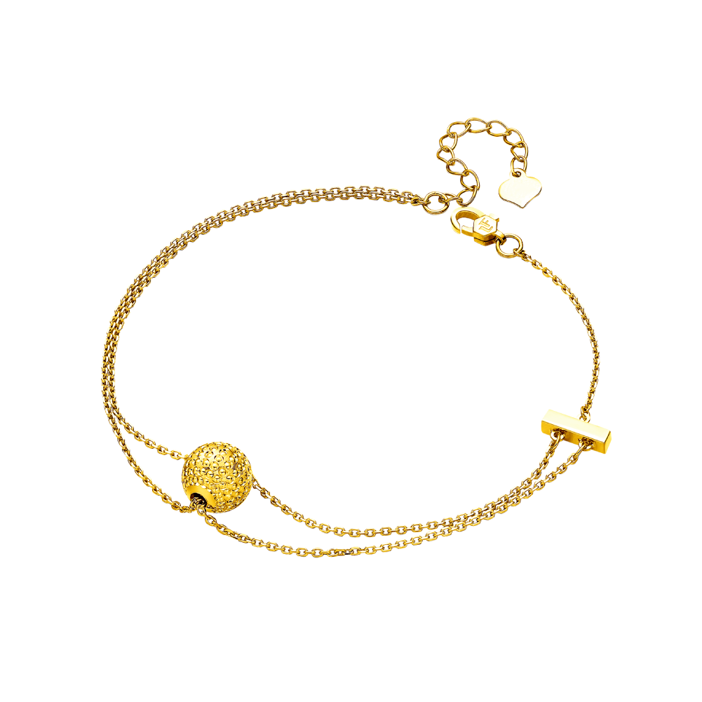 Goldstyle " Shinning Planet " Gold Bracelet