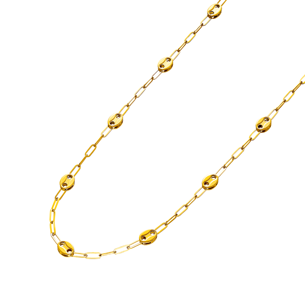 Goldstyle " Cool and Cute Style " Gold Necklace