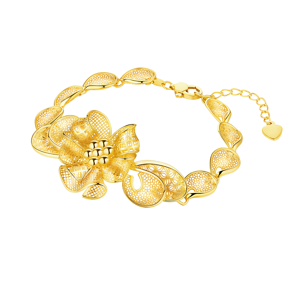 " Blissful Union " Gold Bracelet