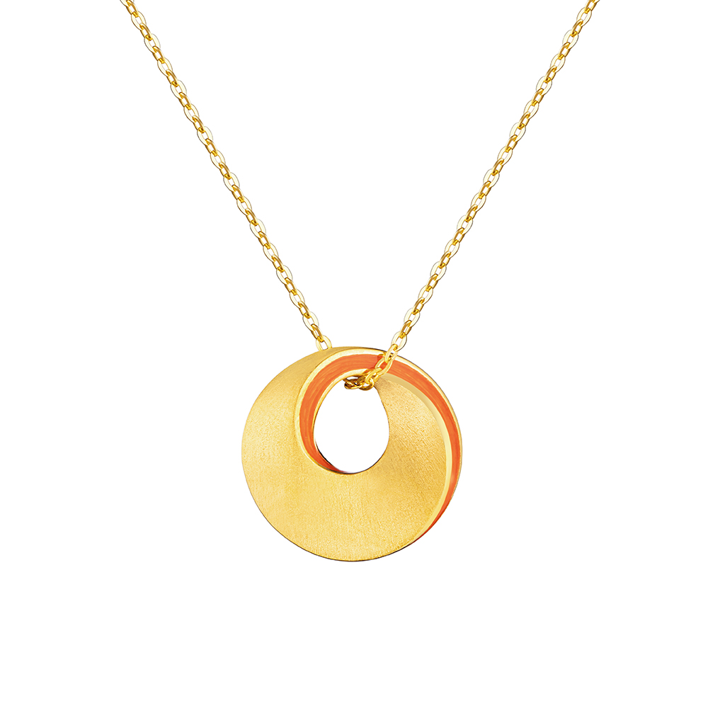 " Love Endless " Gold Necklace 