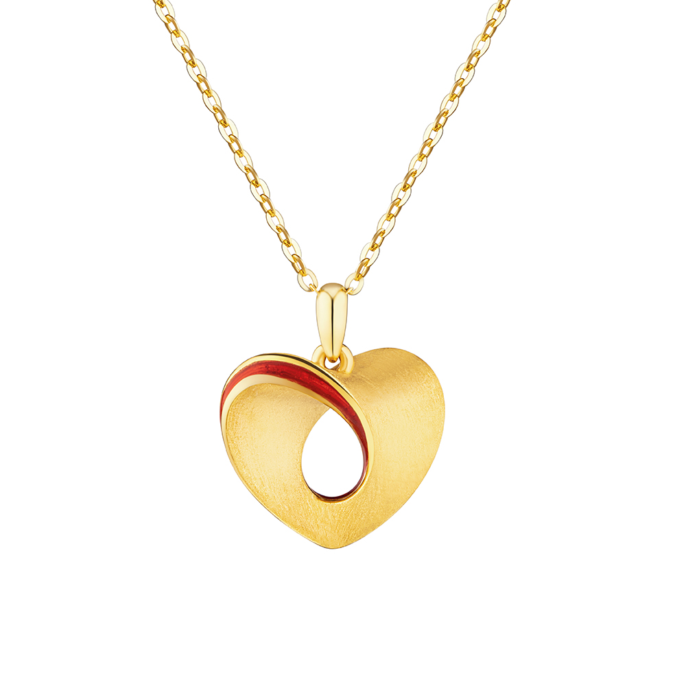 "Love Endless" Gold Necklace 