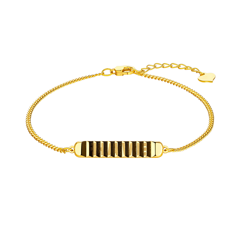 Shimmering Gold Gold Bracelet 