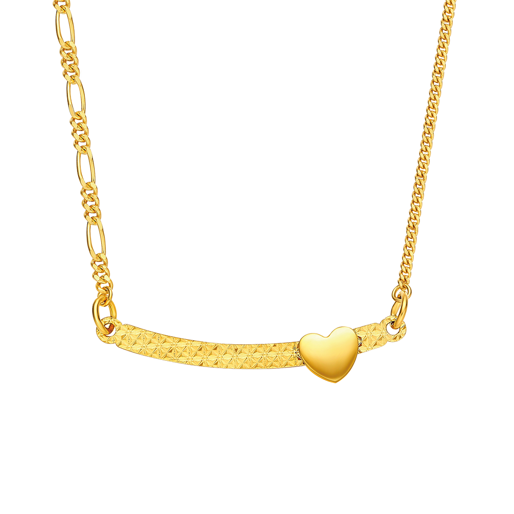 Goldstyle " Touching Moment" Gold Necklace 