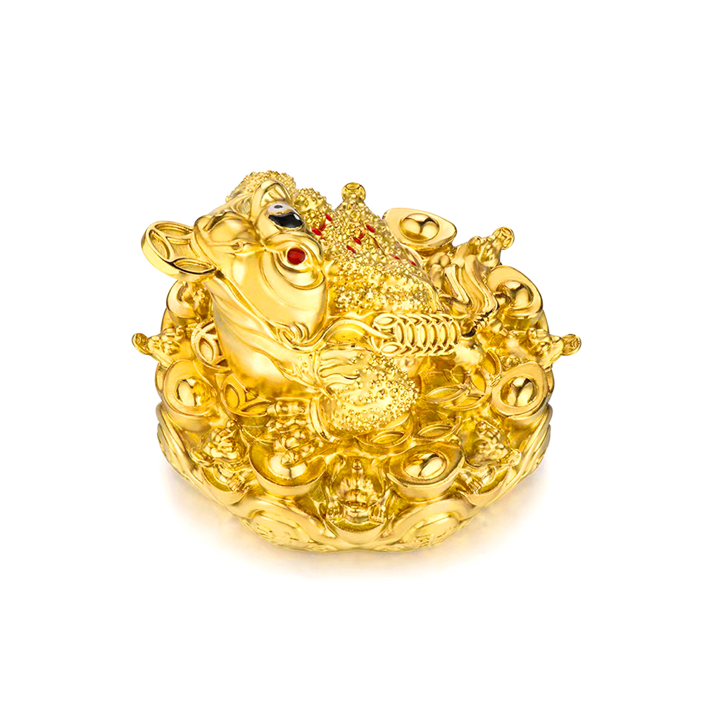Cornucopia Toad Solid Gold Figurine 