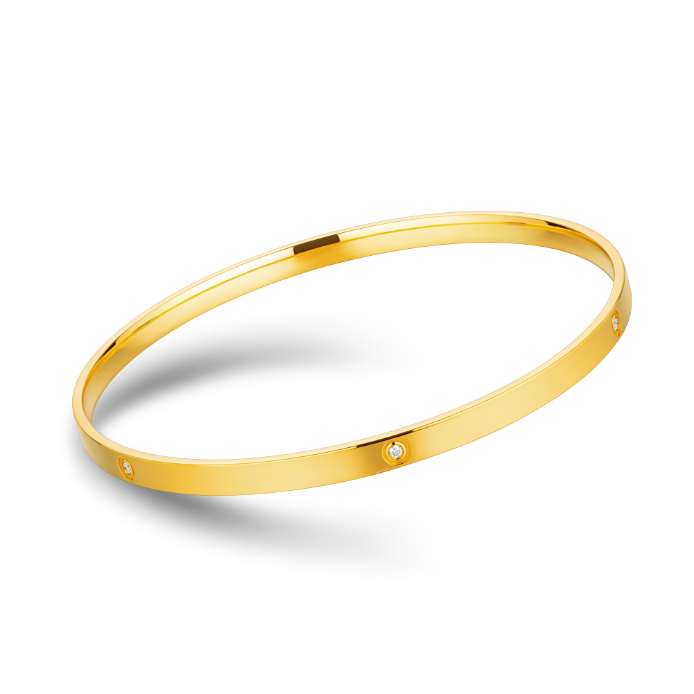 Goldstyle • X "Shining Moment" Gold Diamond Bracelet